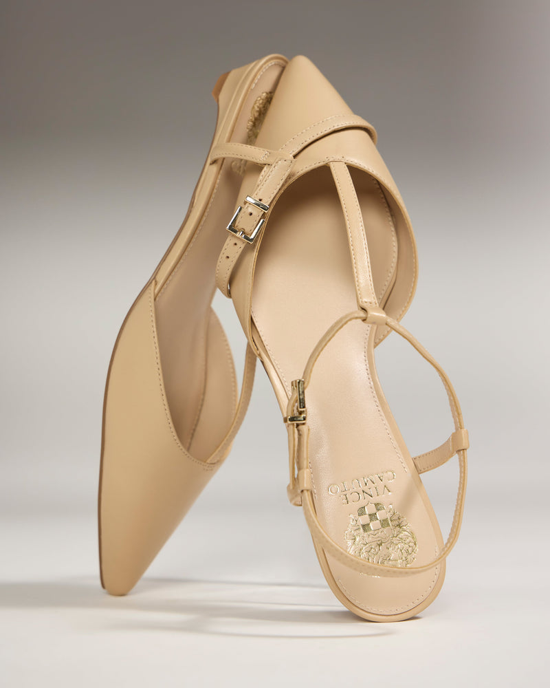 Varena Flat - Summer Beige - Vince Camuto