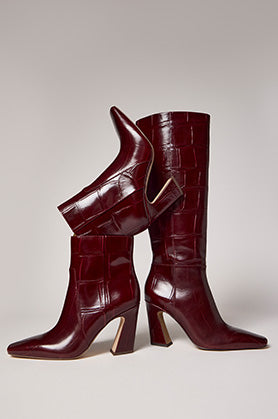 Kashleigh Narrow Calf Knee High Boot