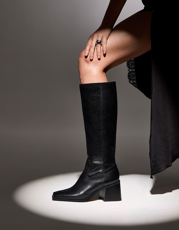 black sangeti boot