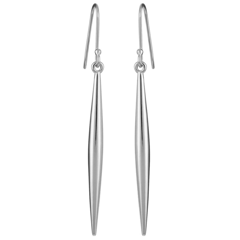 Linear Spear Drop Earrings - Silver Tone - Vince Camuto