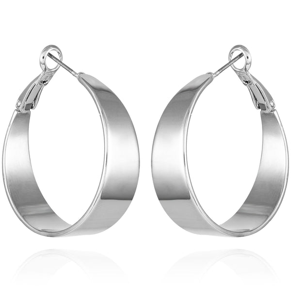 Band Thick Hoop Earrings - Vince Camuto