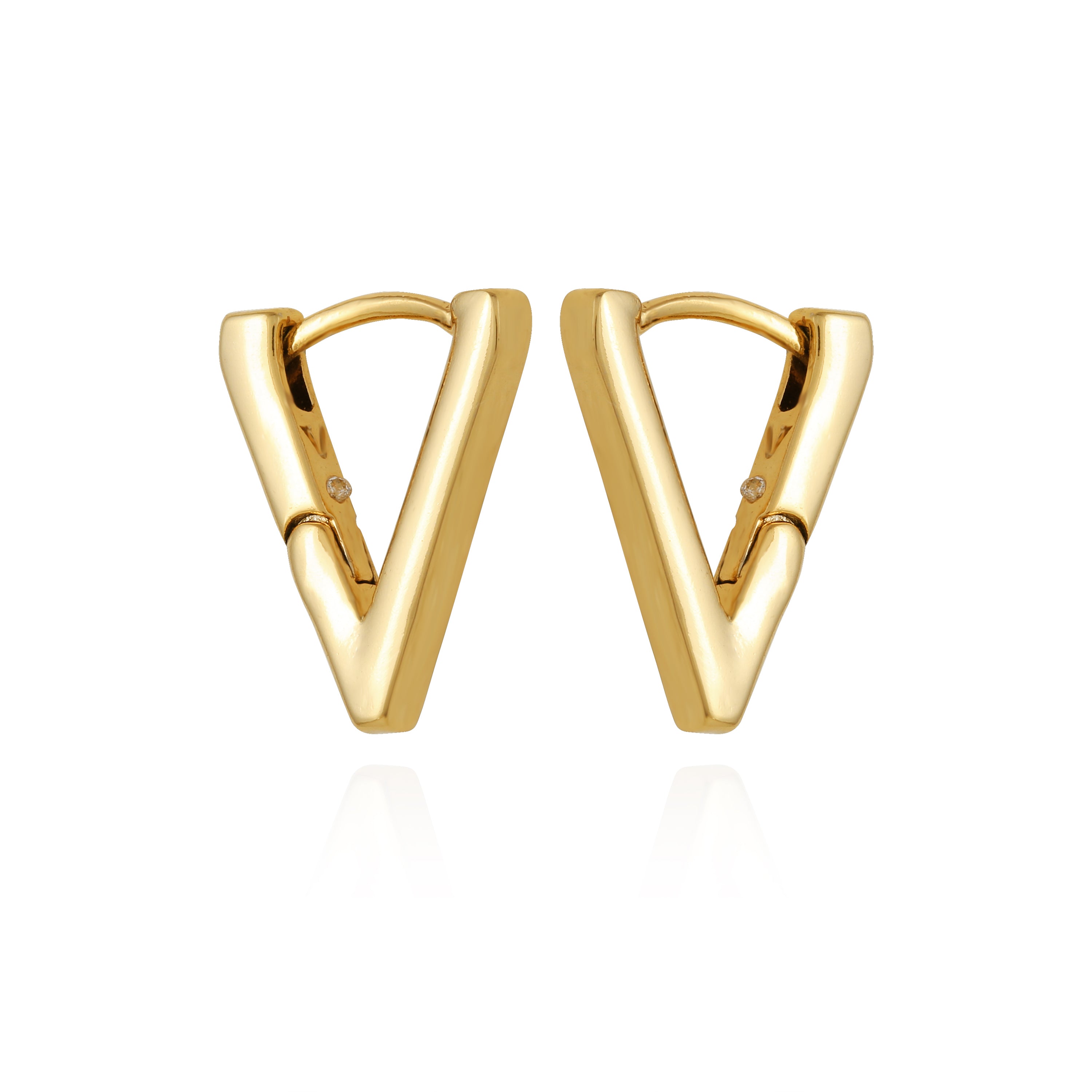 V-Hinge Huggie Earrings - Vince Camuto