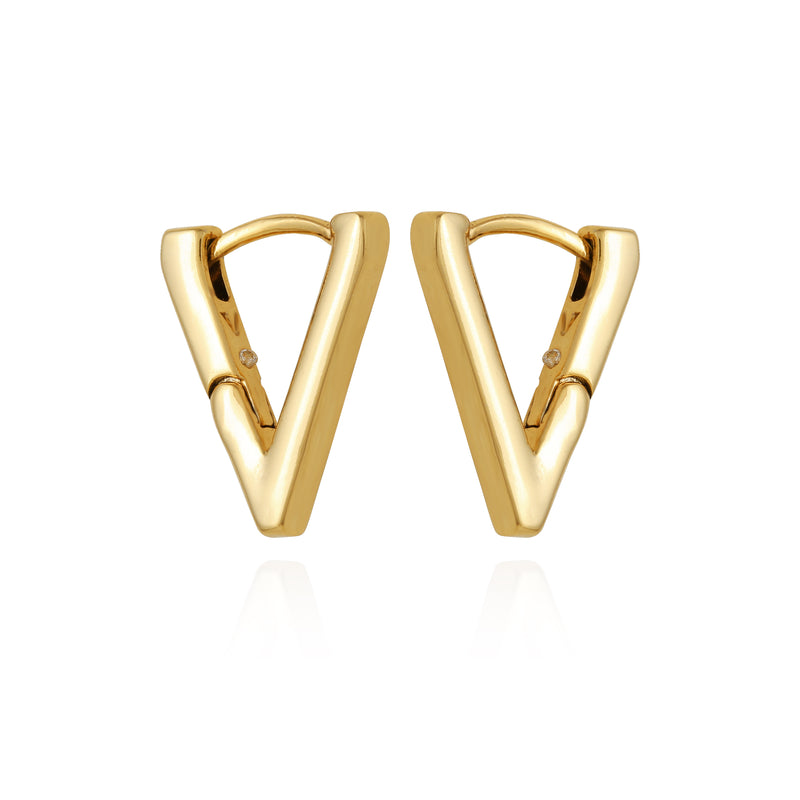 V-Hinge Huggie Earrings - Vince Camuto