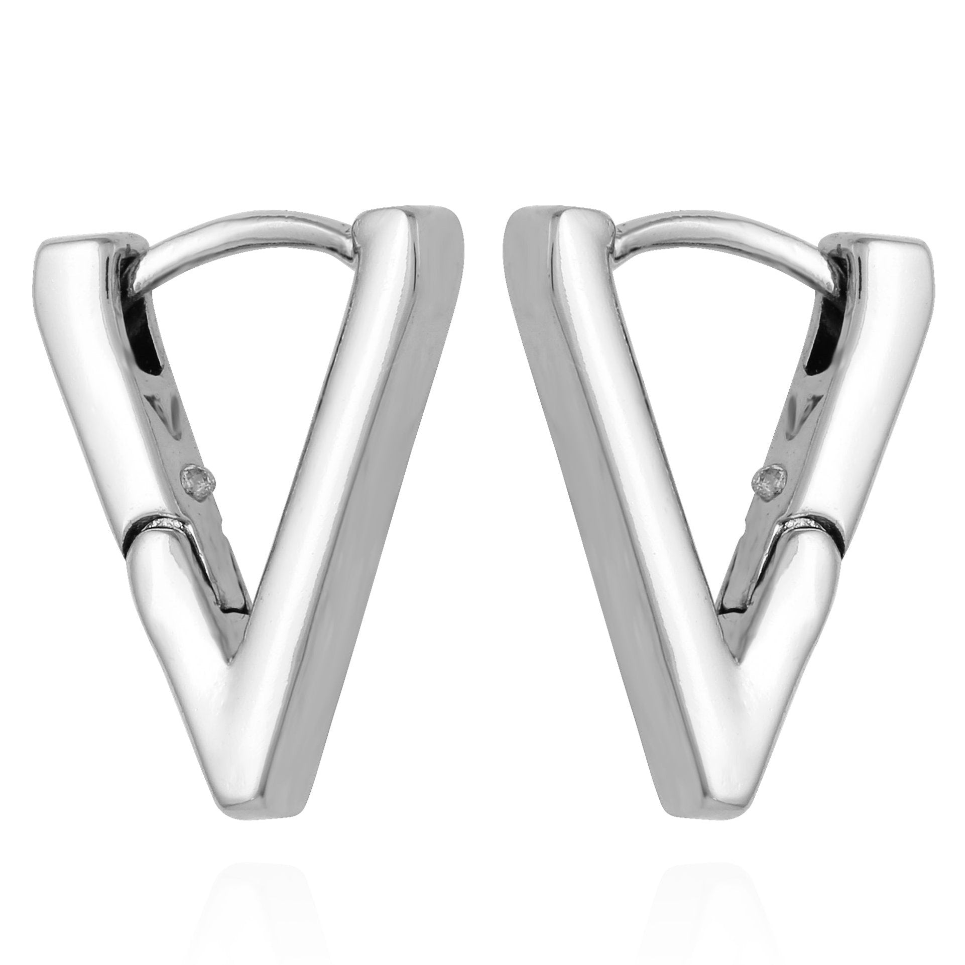 V-Hinge Huggie Earrings - Vince Camuto