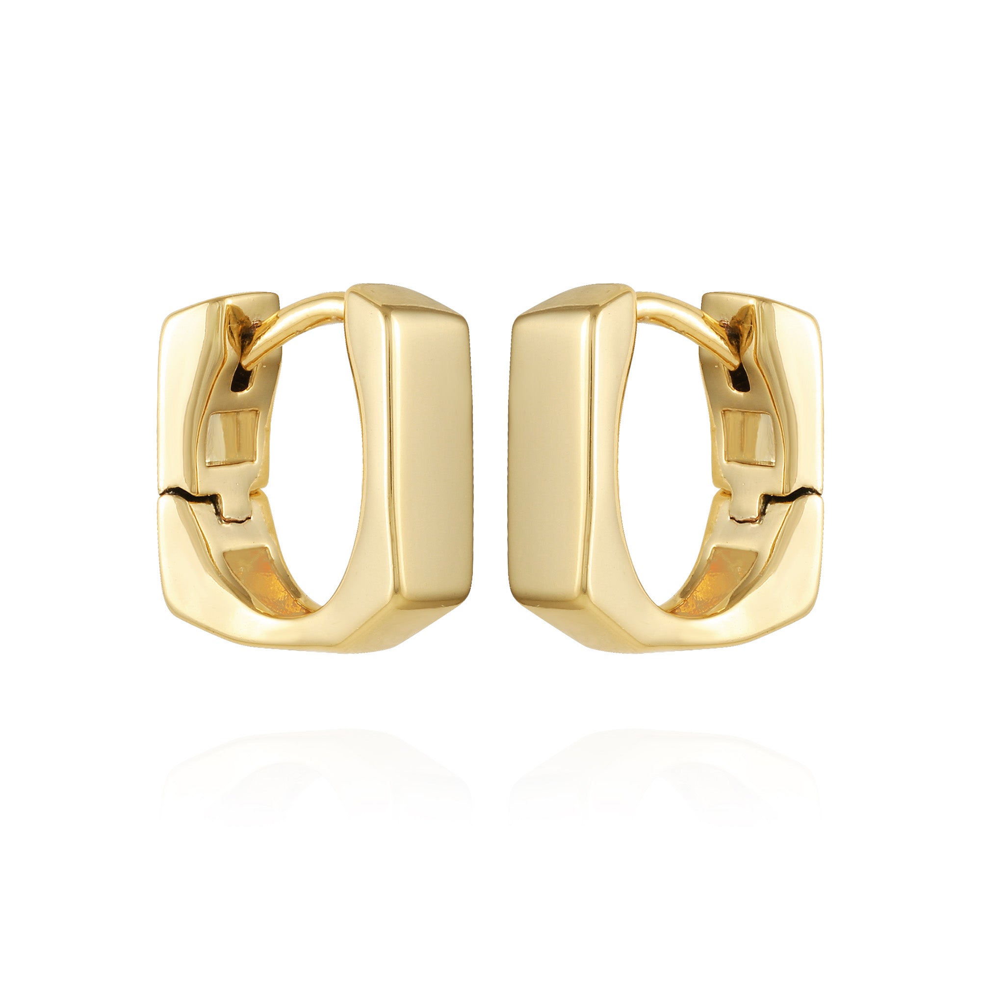 Rectangle Huggie Hoop Earrings - Vince Camuto