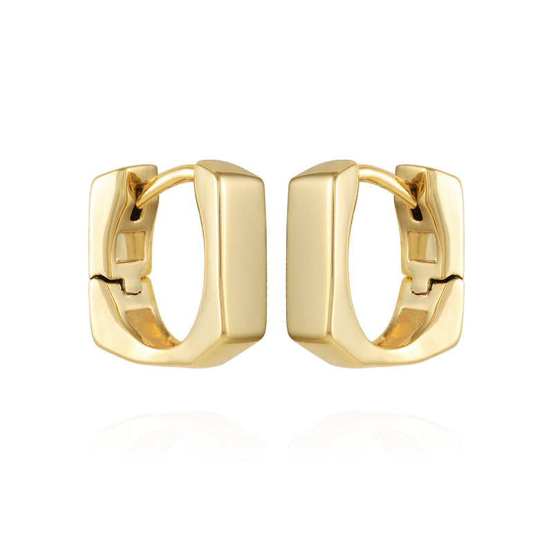 Rectangle Huggie Hoop Earrings - Vince Camuto
