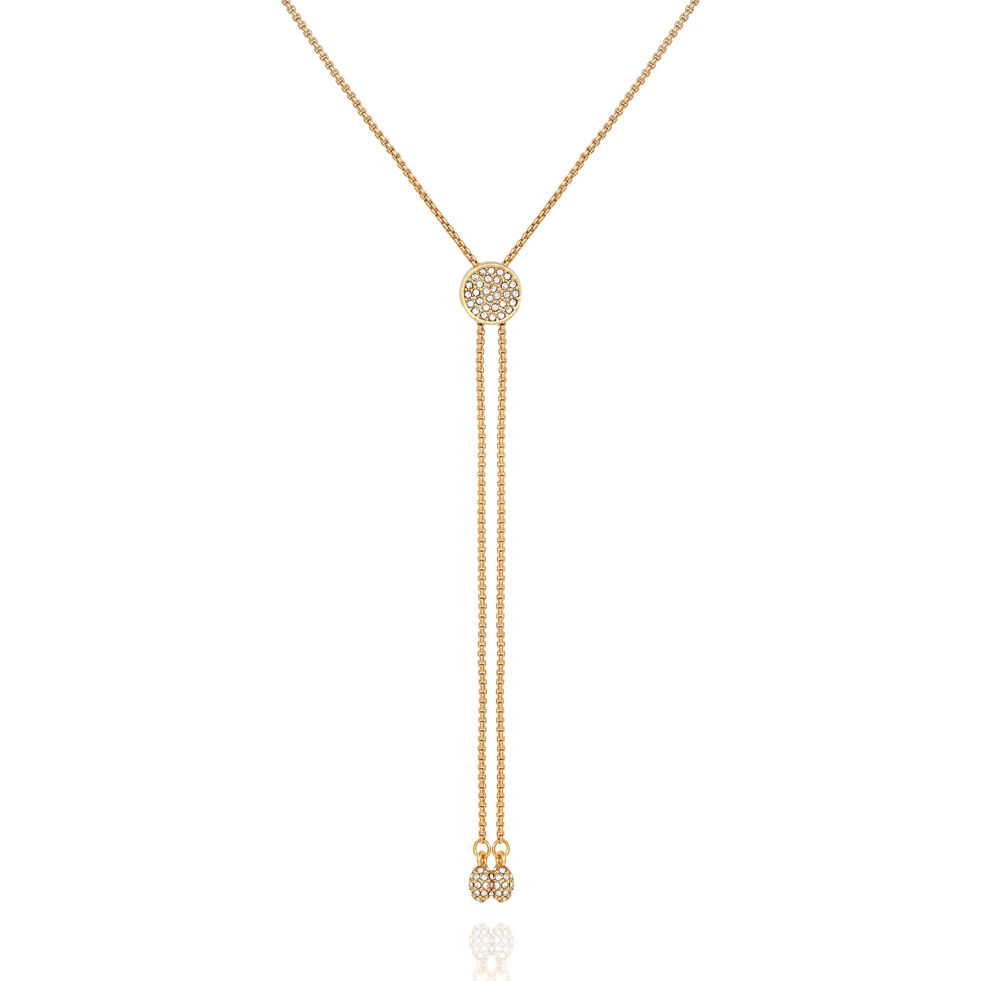 Pave Slider Bolo Necklace - Vince Camuto