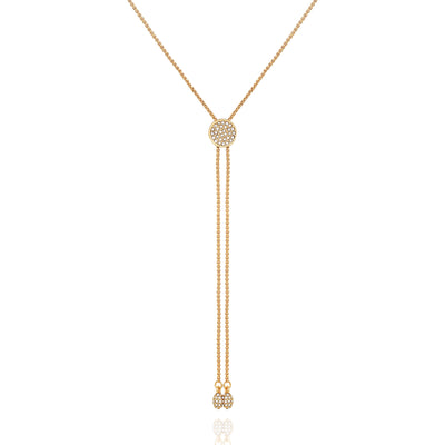 Pave Slider Bolo Necklace - Vince Camuto