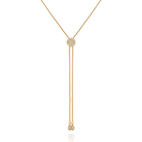 Pave Slider Bolo Necklace - Vince Camuto