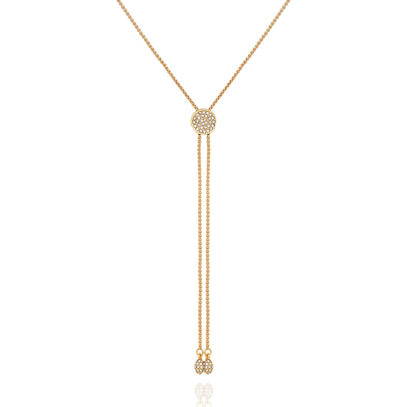 Pave Slider Bolo Necklace - Vince Camuto