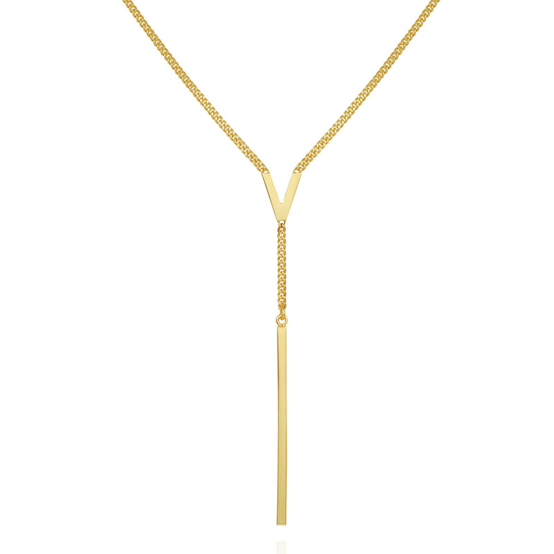 Lariat Y Necklace - Gold Tone - Vince Camuto