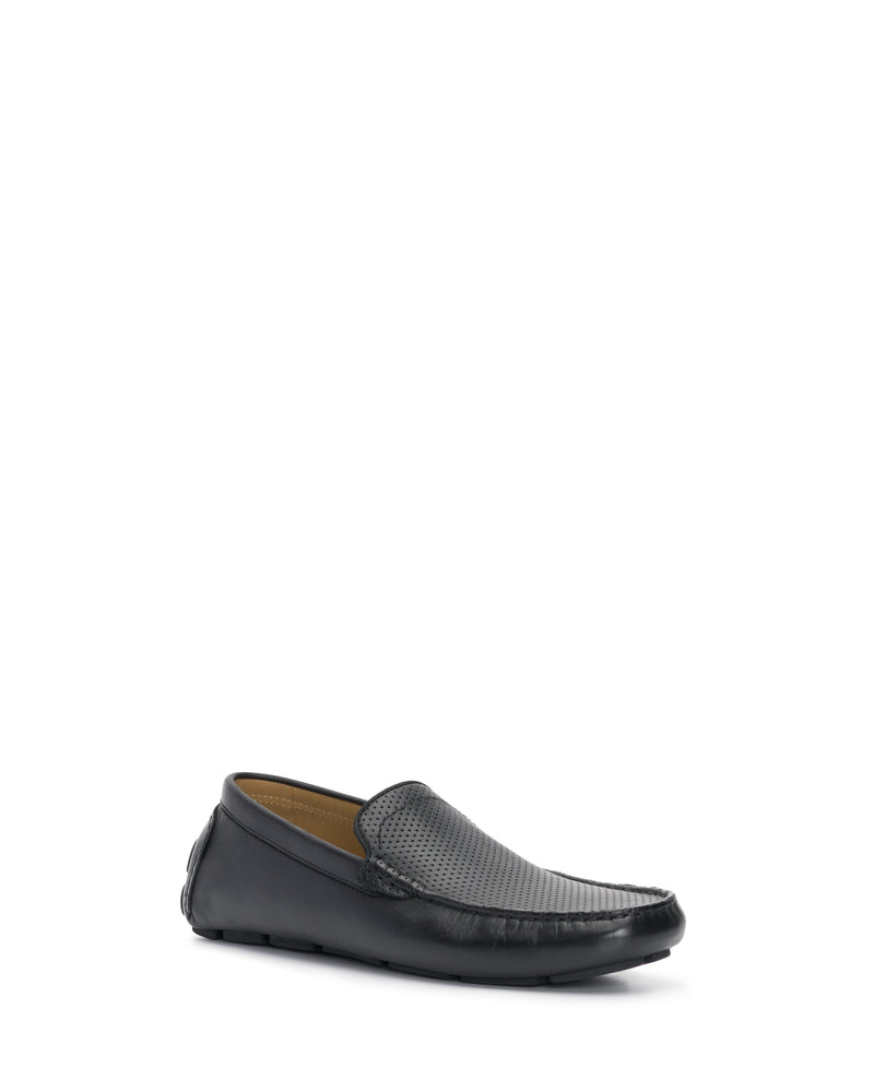 Men's Eadric Casual Driving Shoe - Black/Black - Vince Camuto