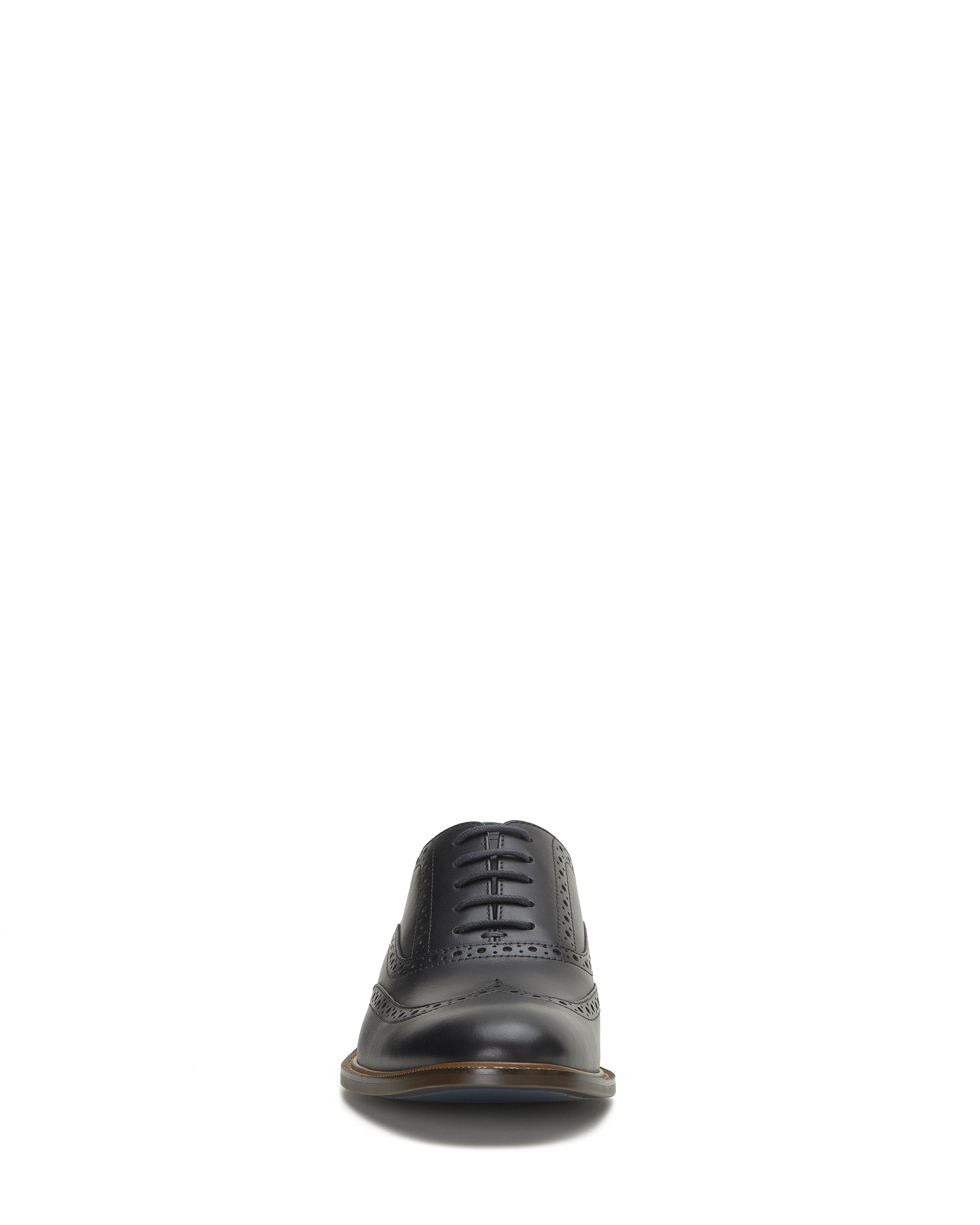 Men's Lazzarp Wingtip Brogue - Black/Black - Vince Camuto