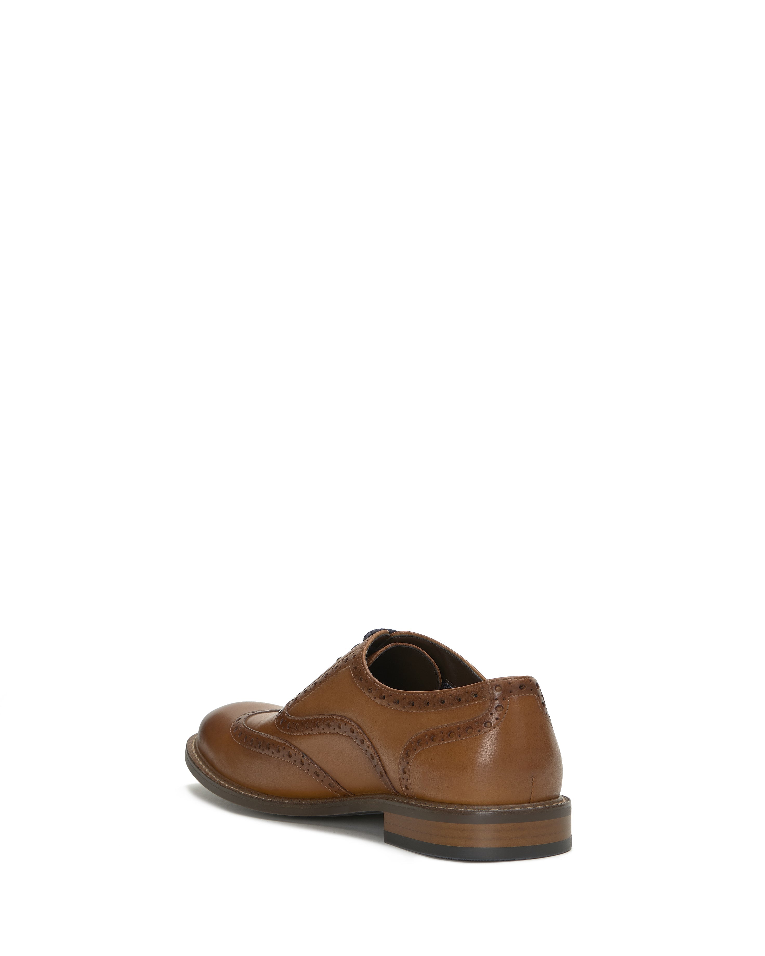 Men's Lazzarp Wingtip Brogue - Cognac/Brown - Vince Camuto