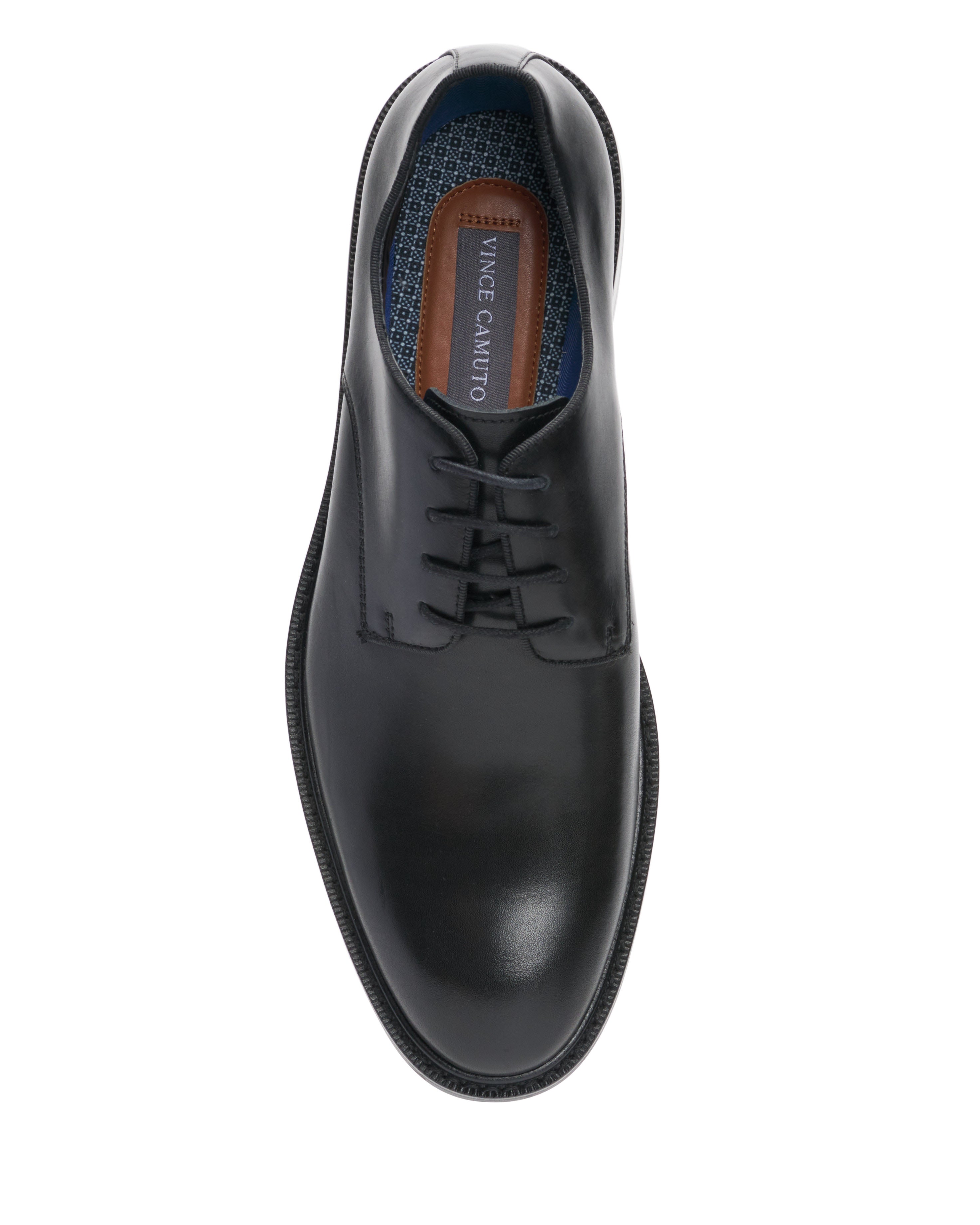 Men's Lyre Derby - Black/Black - Vince Camuto