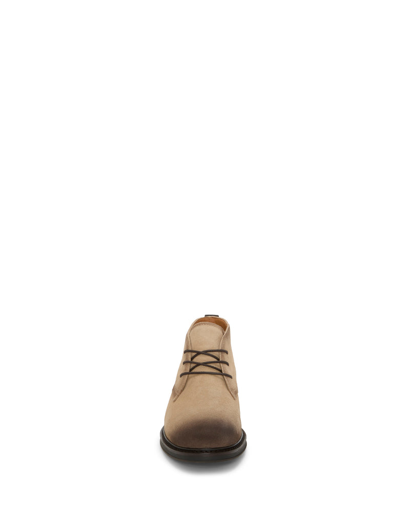 Men's Presely Chukka Boot - Parchment/Dark Brown - Vince Camuto