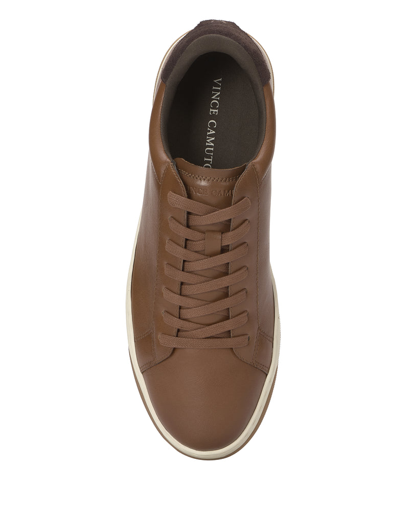 Men's Wynsten Sneaker - Dark Cognac - Vince Camuto