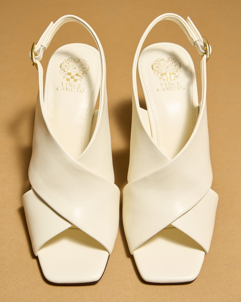 Ameira Wedge Sandal - Creamy White - Vince Camuto