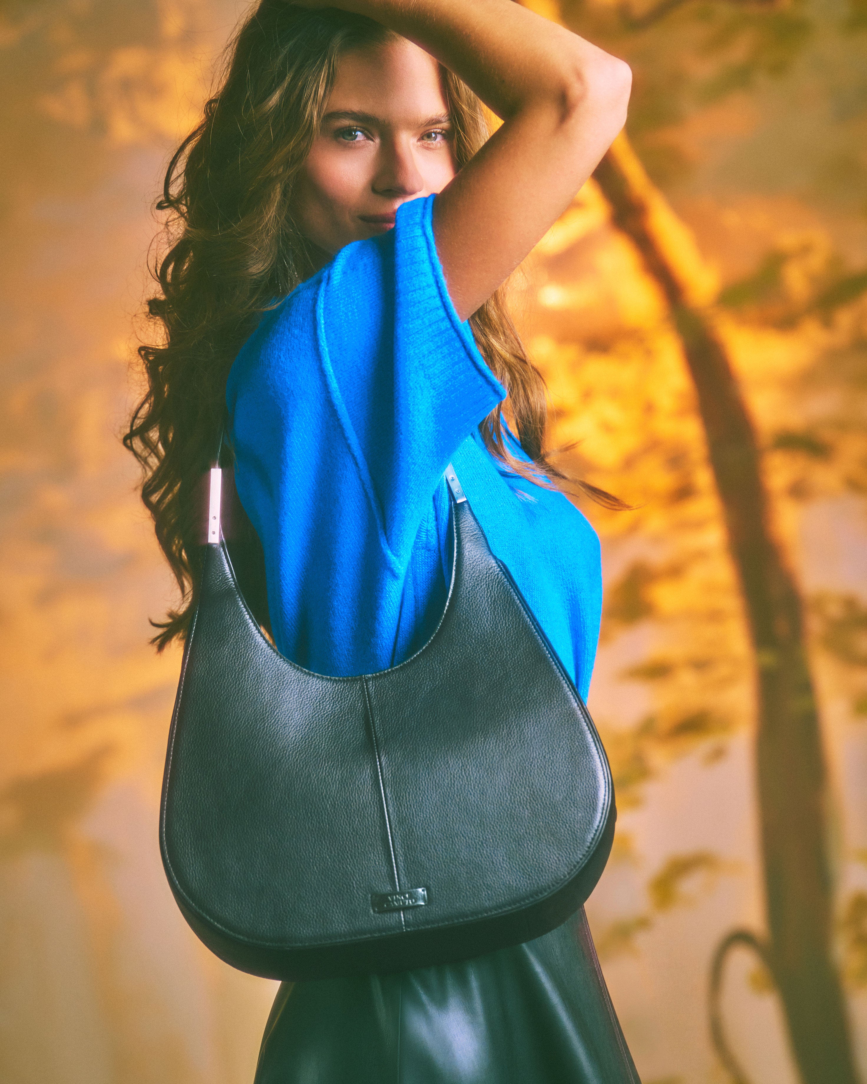 JOSE MOON ノベルティバッグ LEATHER HOBO BAG Noli Hobo Bag – Vince Camuto