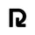 A minimalist black stylized logo resembling a bold 'R' or 'N' shape on a plain white background.